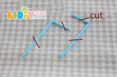 可爱的点心DIY沙琪玛小推车