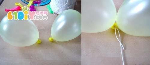 情人节DIY镂空的毛线爱心