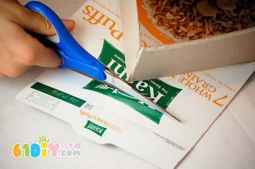纸盒手工制作小房子