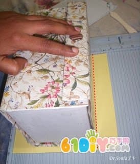 手工制作折叠式首饰盒
