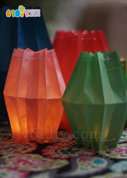 儿童手工DIY中秋节灯笼