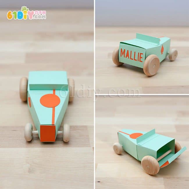 儿童DIY制作小汽车