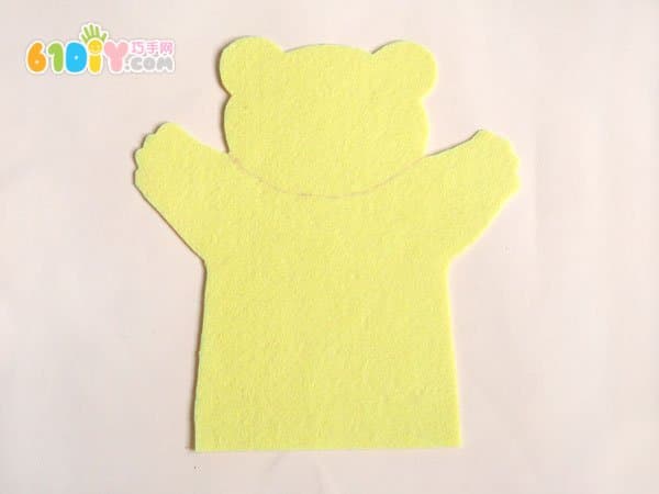 不织布手工制作巧虎手偶_趣味布艺_巧巧手幼儿手工网