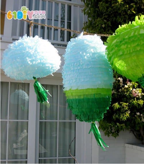 中秋节碎碎灯笼DIY