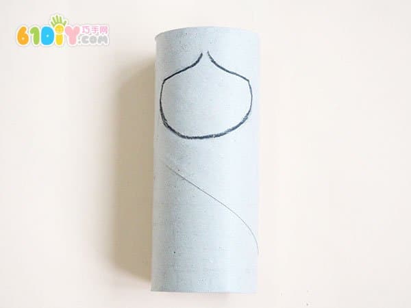 儿童手工:卷纸筒DIY制作少数民族娃娃
