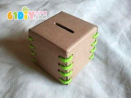 手工制作纸盒储蓄罐
