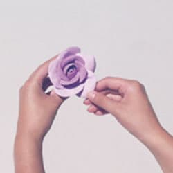 粘土手工制作玫瑰花