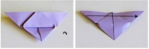 立体蝴蝶折纸步骤