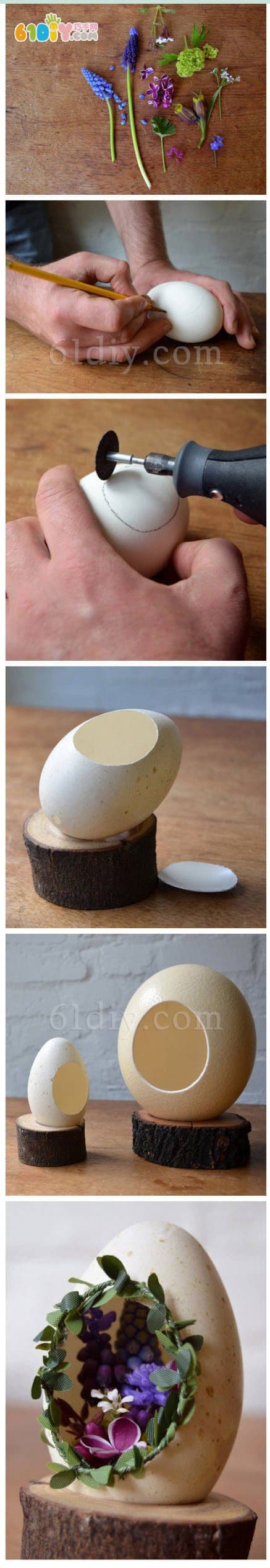 鸡蛋壳手工制作