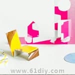 废纸立体折纸DIY——我的家
