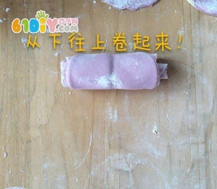 玫瑰馒头手工制作