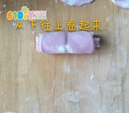 玫瑰馒头手工制作