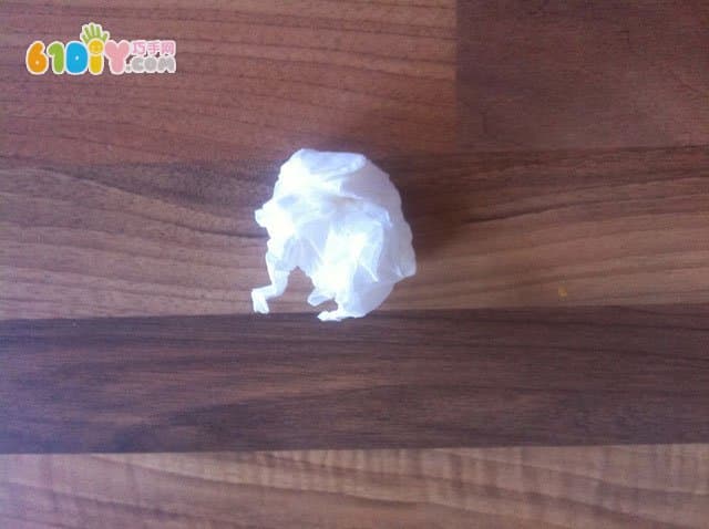 万圣节：餐巾纸DIY幽灵
