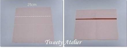 纸巾盒折纸