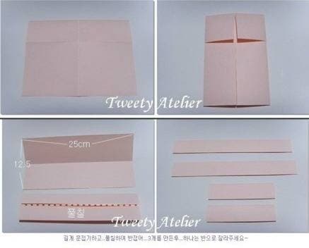 纸巾盒折纸