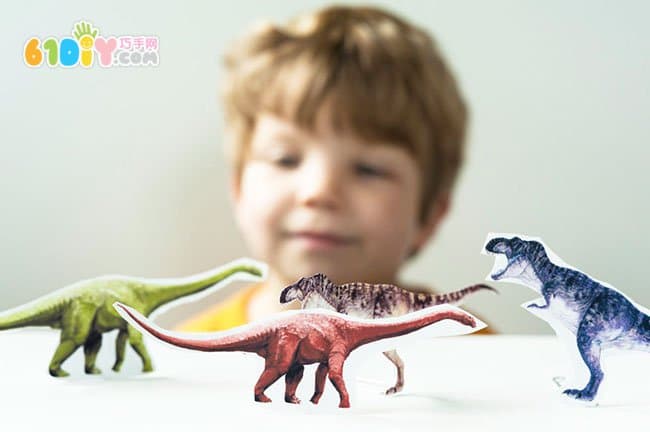 儿童手工：恐龙DIY