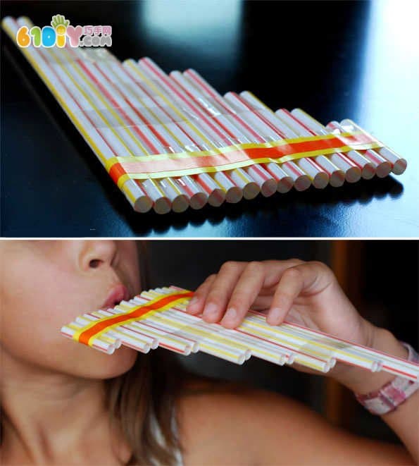吸管手工制作排箫