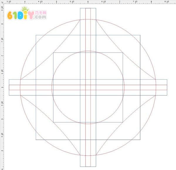 饮料瓶废纸板制作火箭模型