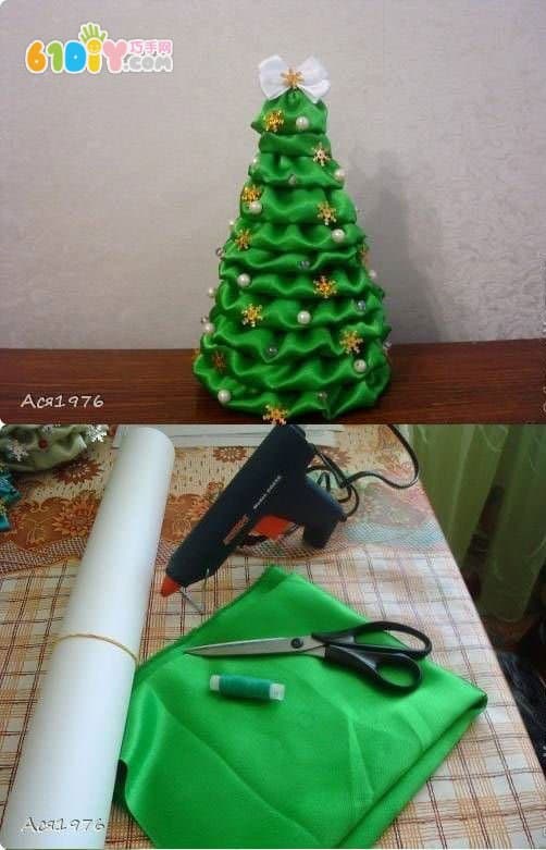 布艺圣诞树DIY制作