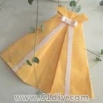 裙子折纸