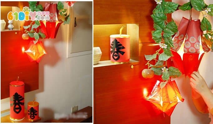 红包手工制作新年灯笼