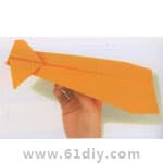 纸飞机折法