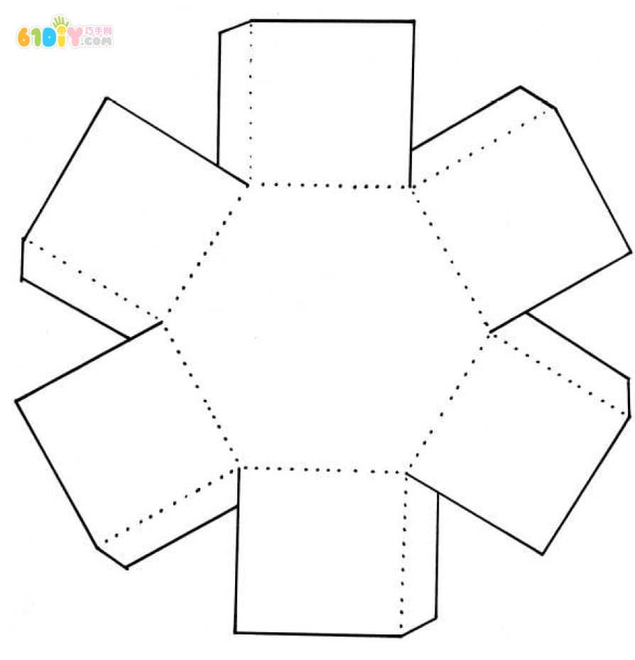 六边形包装盒详细制作图解