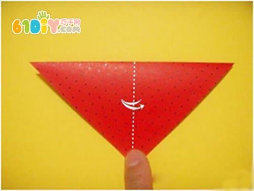 儿童折纸教程 草莓折纸