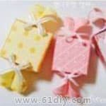 母亲节礼物 糖果形礼物盒折纸