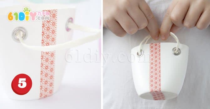 洗发水瓶DIY制作漂亮的手提包