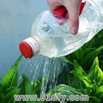 塑料瓶废物利用制作洒水壶