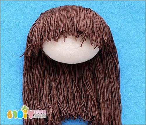 怎样制作布娃娃的头发
