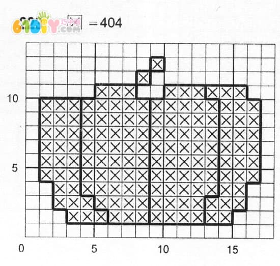 南瓜十字绣图案
