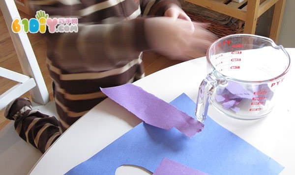母亲节儿童手工 纸浆爱心DIY制作