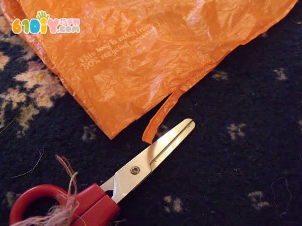 塑料袋环保衣 简单制作蓬蓬裙