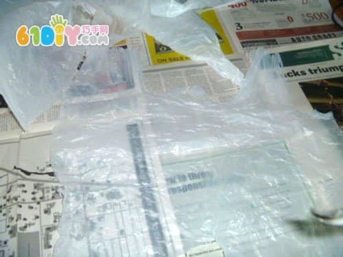 垃圾袋制作可爱的小裙子