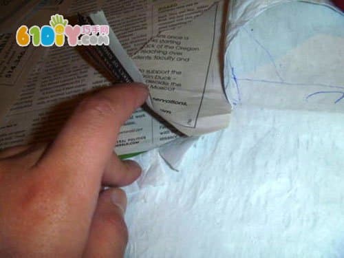 垃圾袋制作可爱的小裙子