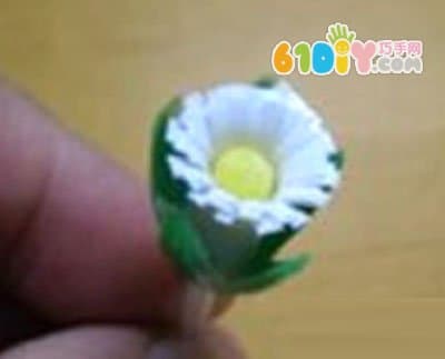 吸管手工制作雏菊