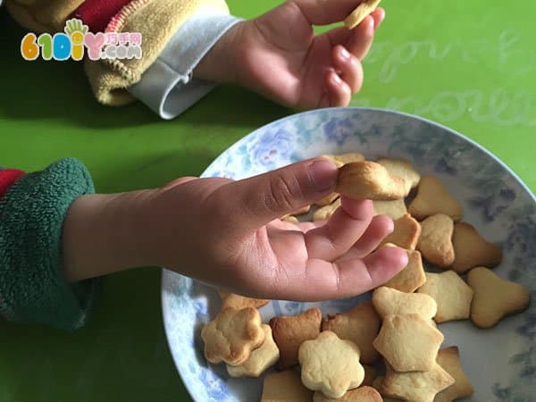 亲子烘培 和宝宝做花色小饼干