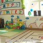 幼儿园建构区环境布置