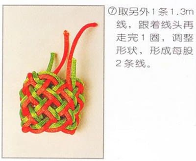 中国结编织教程——菠萝结