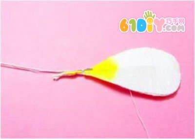 手工花教程 鸡蛋花制作