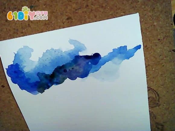 简单的水彩画教程：天空的画法