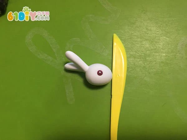 中秋节儿童手工制作小白兔
