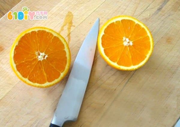 橙子手工制作可爱小猫