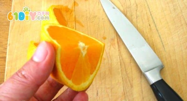 橙子手工制作可爱小猫