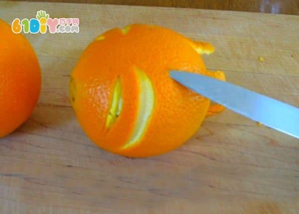 橙子手工制作可爱小猫