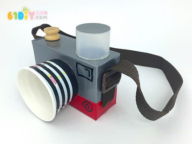怎样用纸盒制作照相机_纸盒手工_巧巧手幼儿