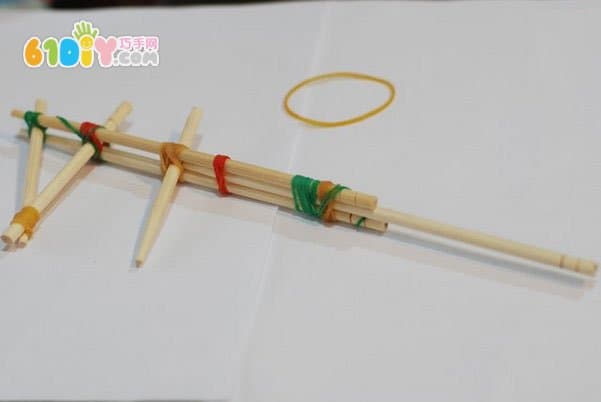 一次性筷子手工制作玩具枪