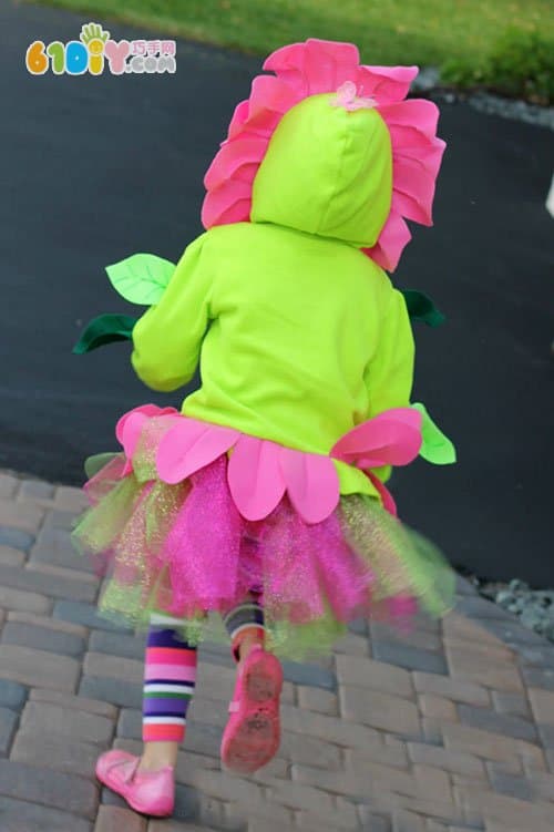 万圣节儿童装扮道具 可爱的花精灵